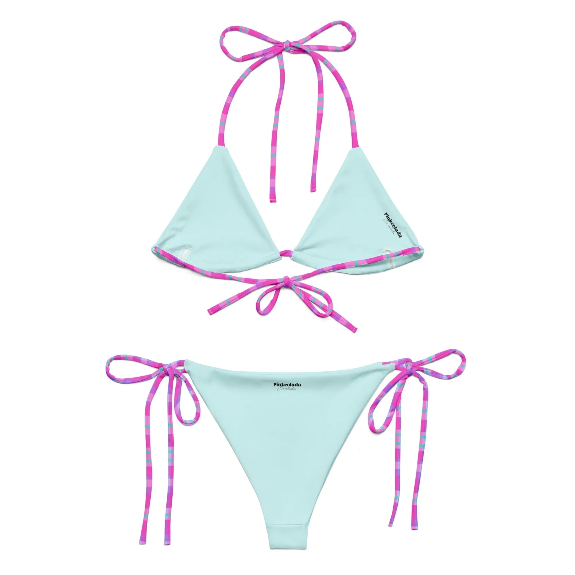 STRING BIKINI SET ECO - RETROCHECKI