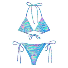 STRING BIKINI SET ECO -NEON DELIC