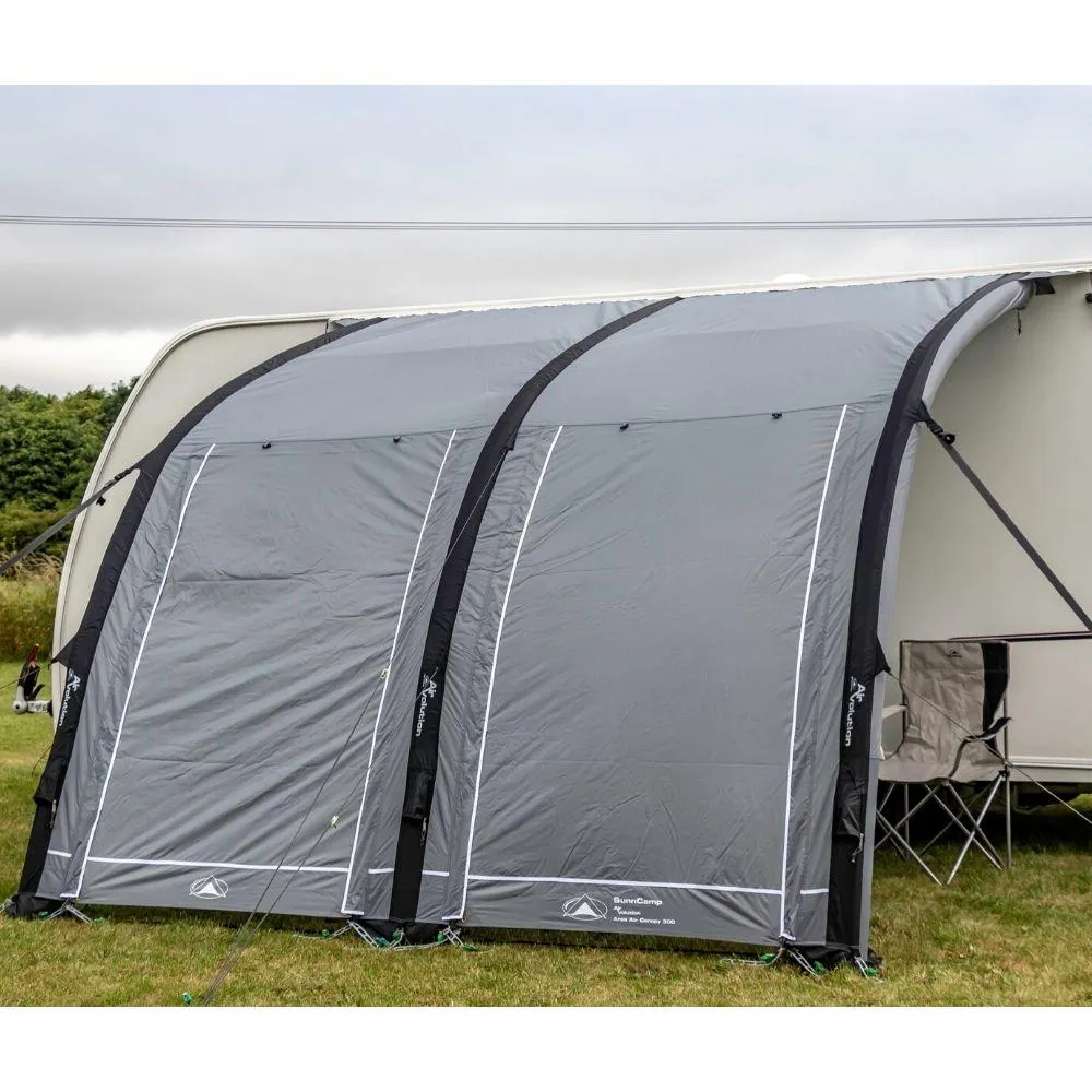 Sunncamp Arco Air Sun Canopy 300 (Dual Beading) SF2014 + Free Air Stormbars