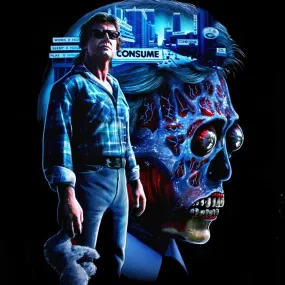 They Live Blue Profile Shirt