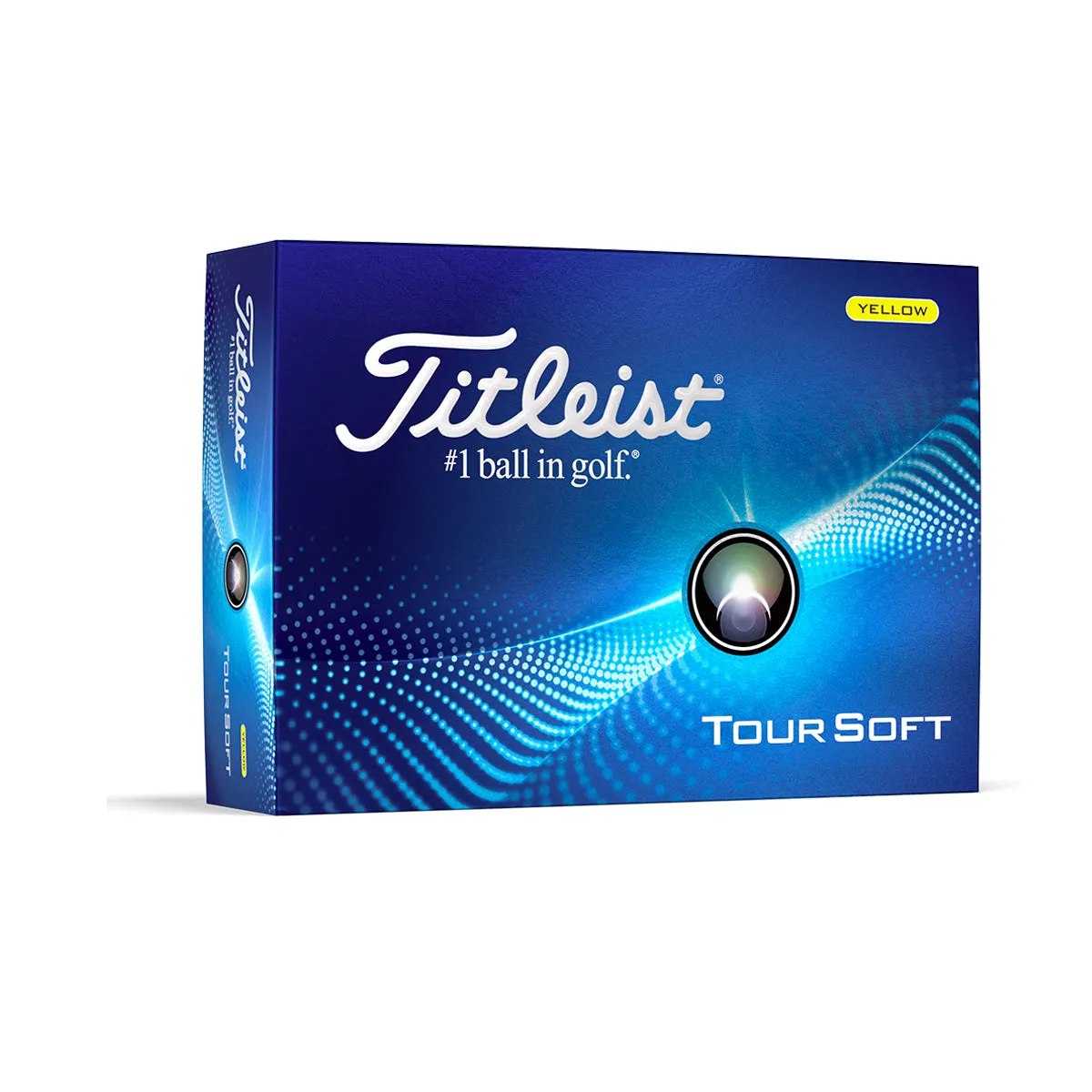 Titleist New Tour Soft Golf Balls - Yellow