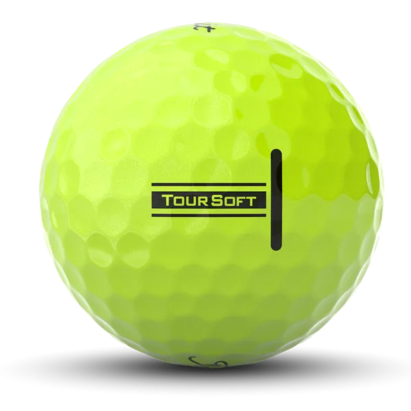 Titleist New Tour Soft Golf Balls - Yellow