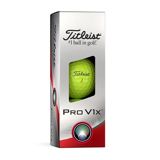 Titleist ProV1x Yellow Golf Balls