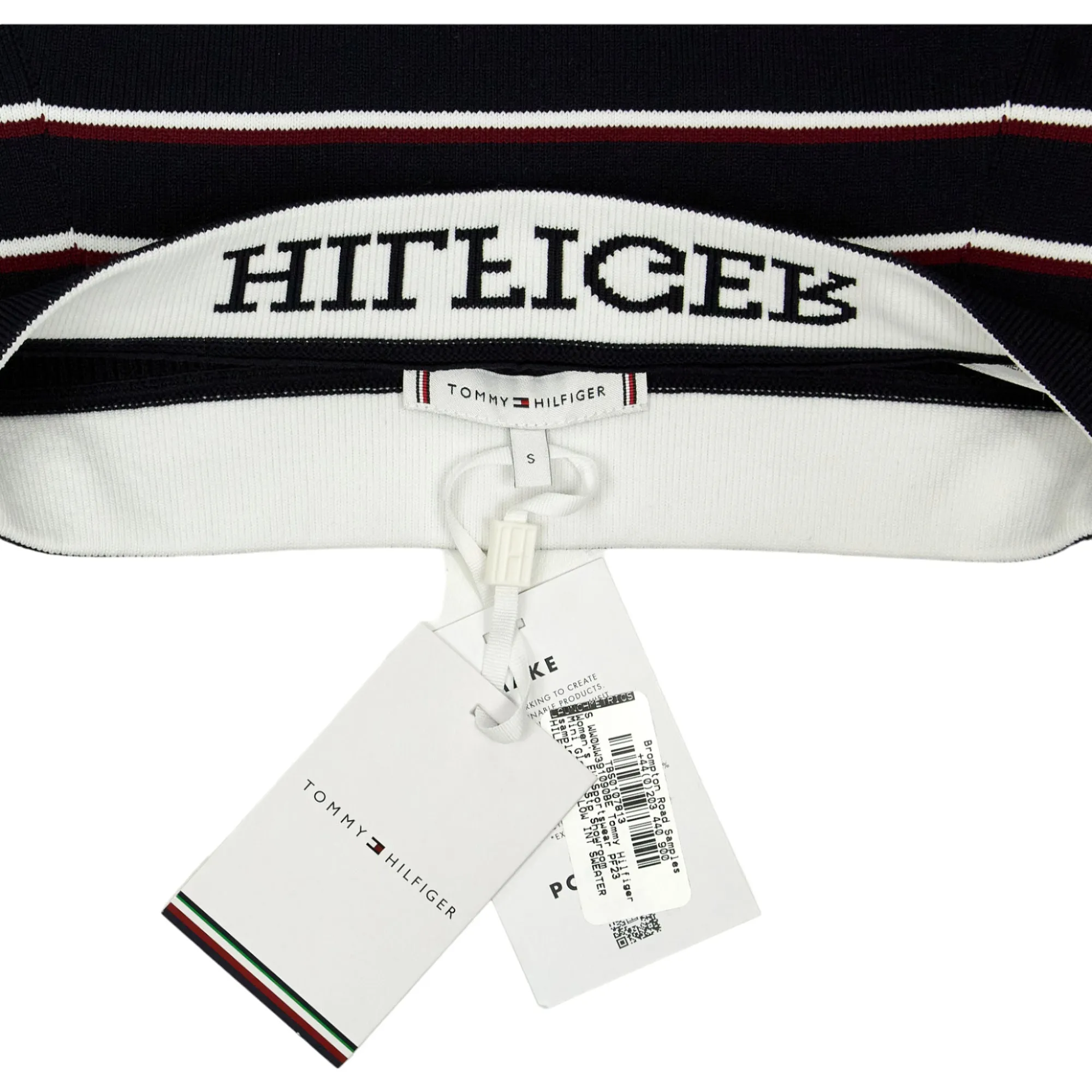 Tommy Hilfiger Navy Striped Performance Bra