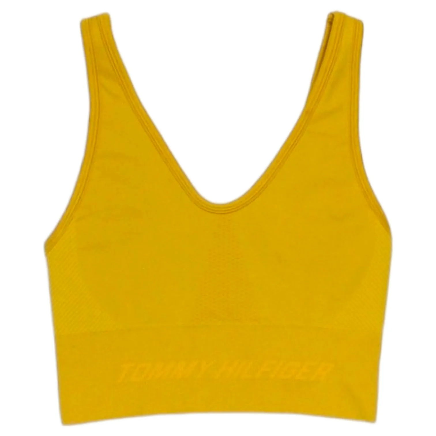 Tommy Hilfiger Yellow Sports Bra