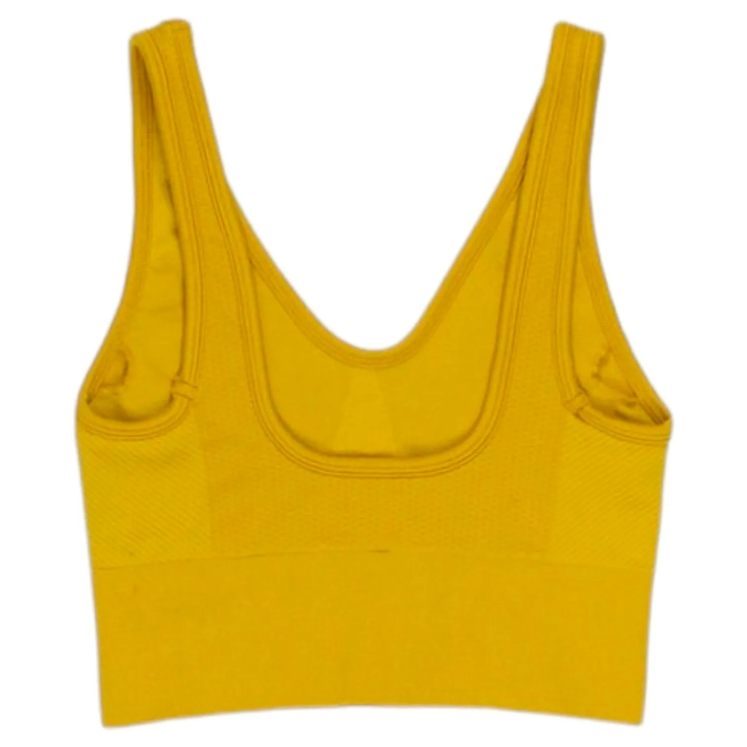 Tommy Hilfiger Yellow Sports Bra