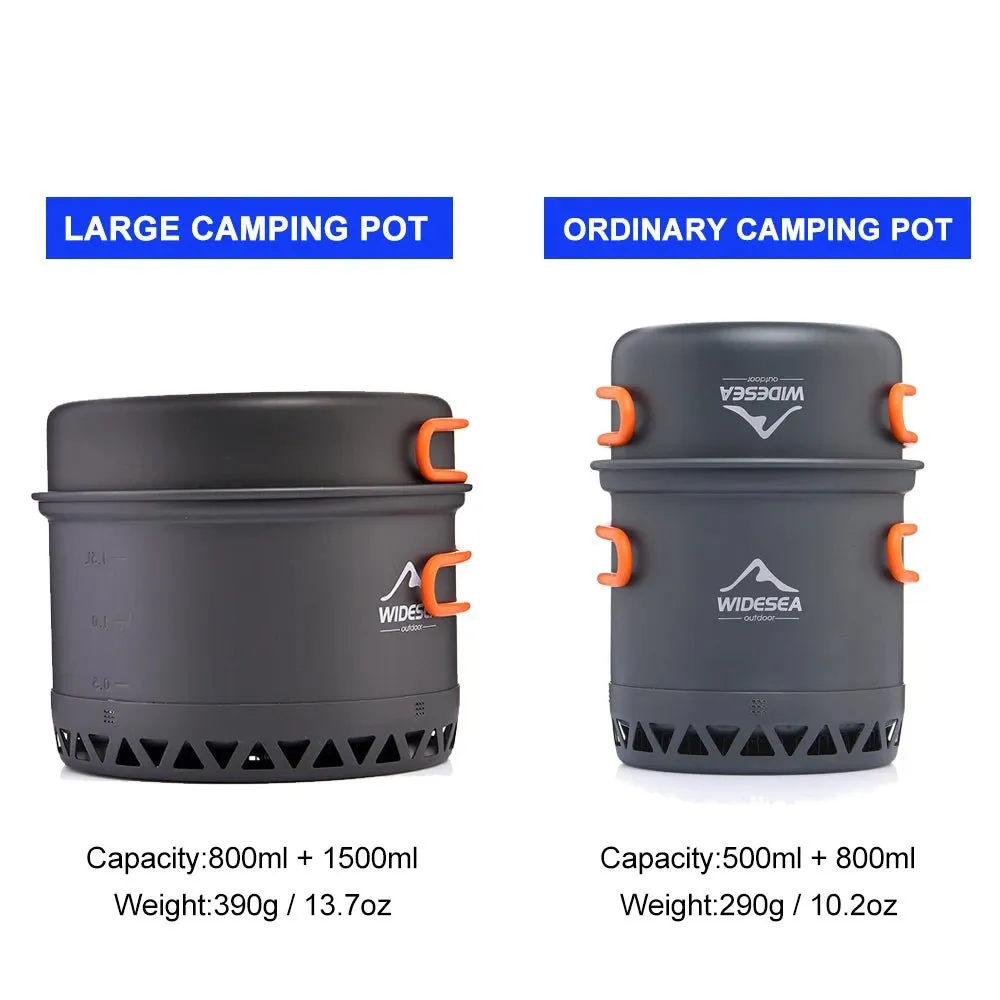 Ustensiles de cuisine de camping / bivouac Widesea - Camping cookware set