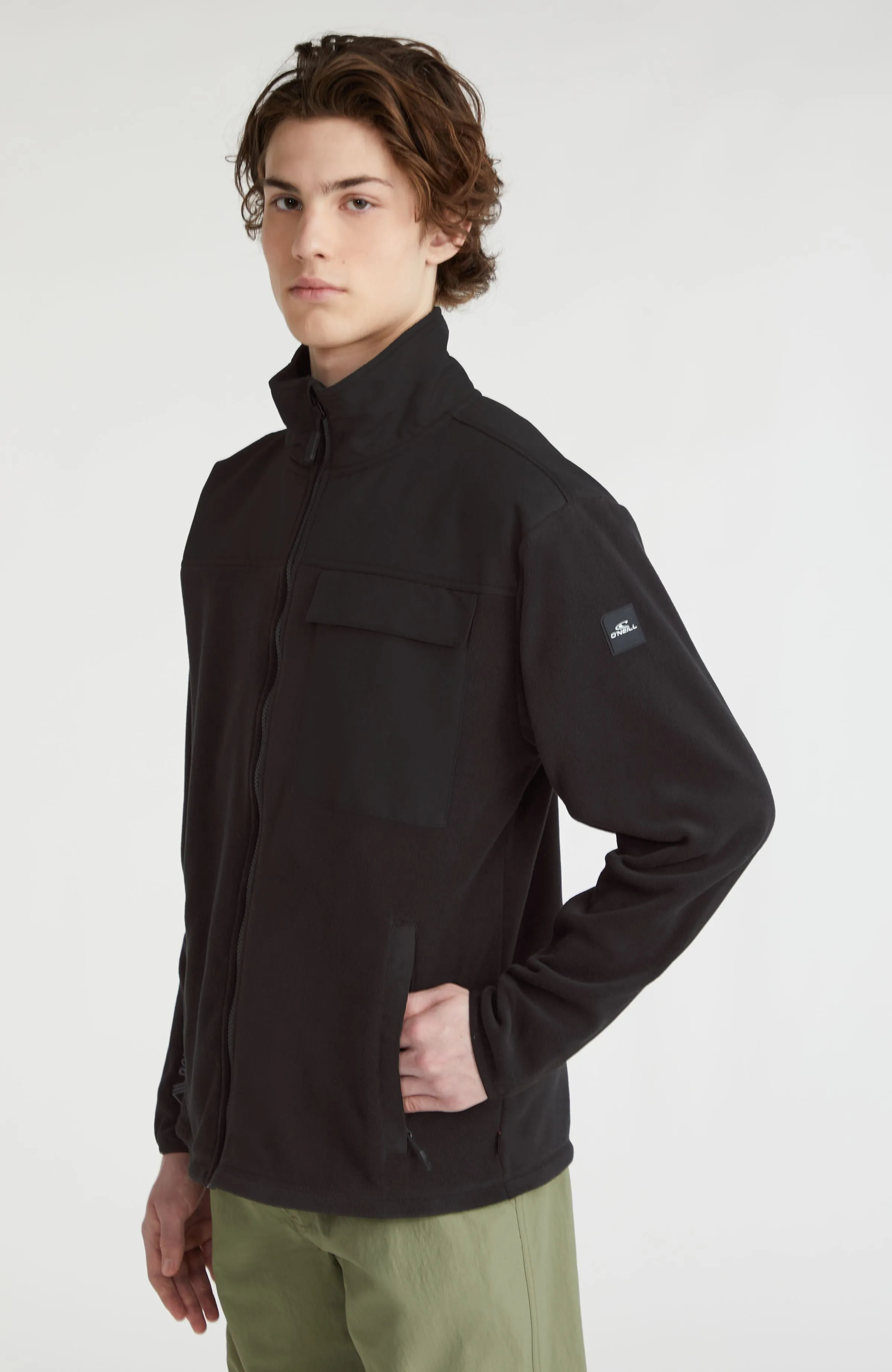 Utility Heavy Full-Zip Fleece | Black Out