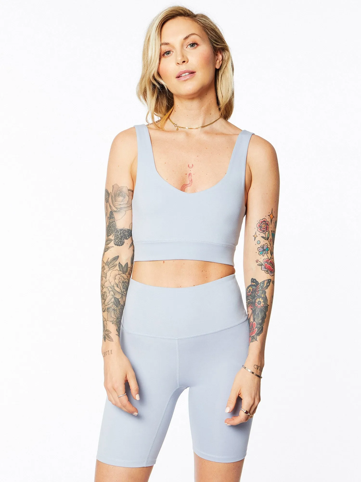 Varley | Always Edwards Bra | Zen Blue