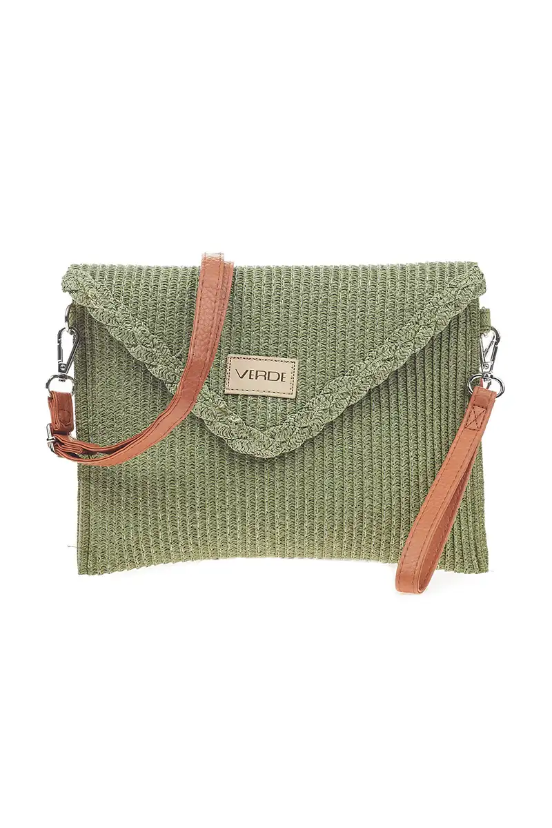 VERDE FASHION | Pochette paglia