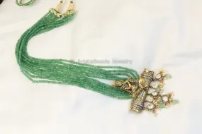 Victorian Uncut Kundan ShriKrishna Necklace