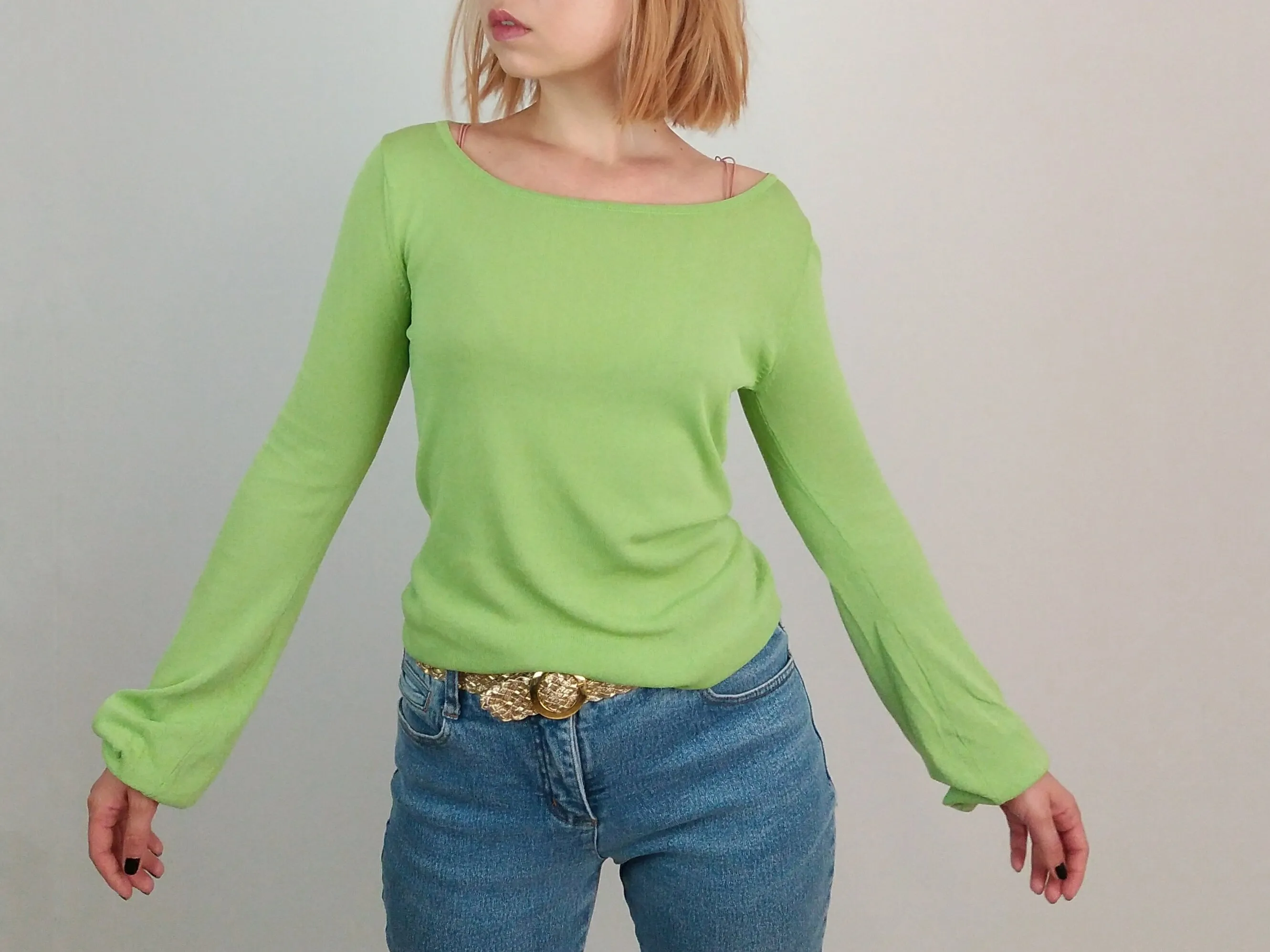 VILA Bell Sleeves Knit Top