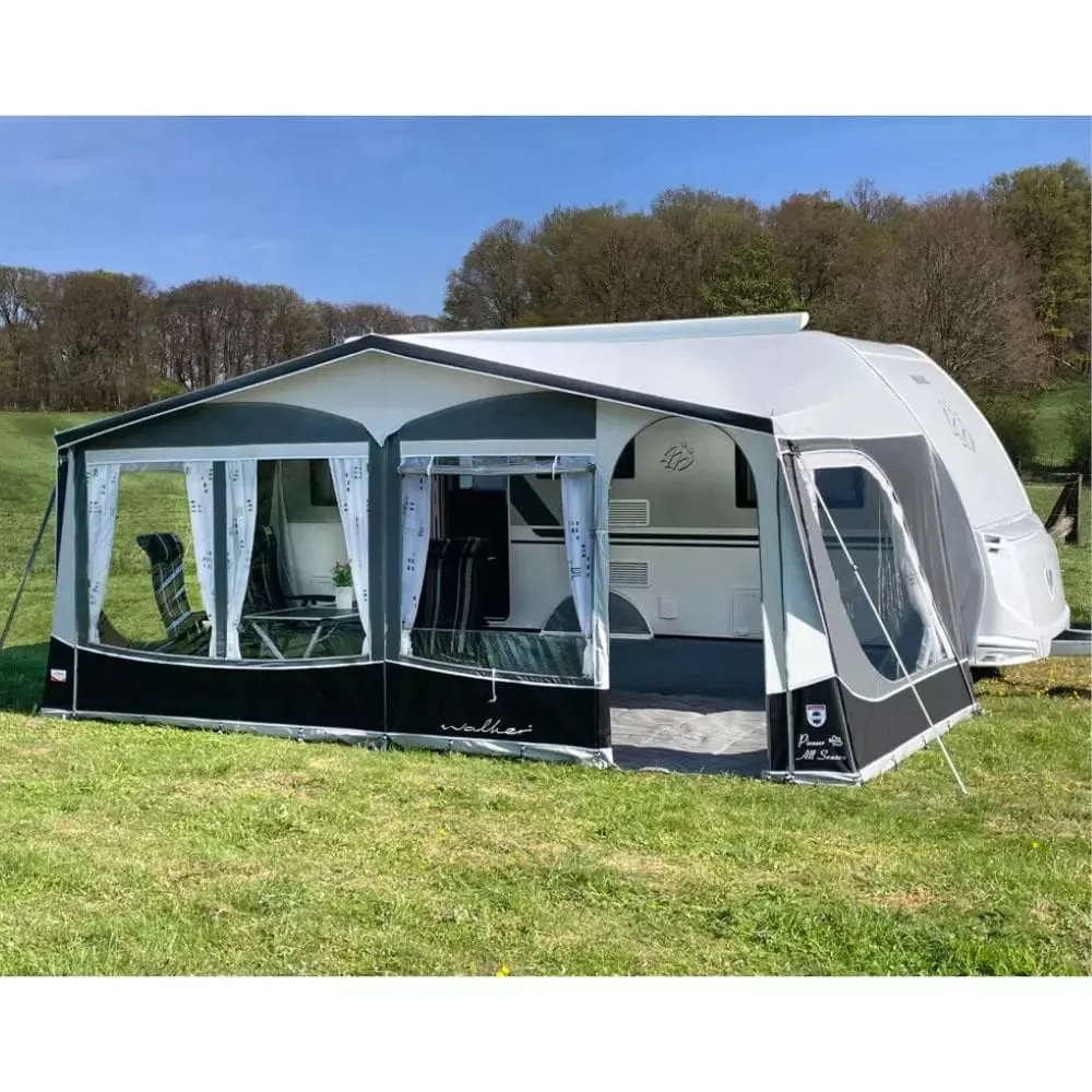 Walker Pioneer 240 All Season Full Caravan Awning (2024) + Free Straps