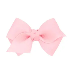 Wee Classic Grosgrain Hair Bow- Light Pink