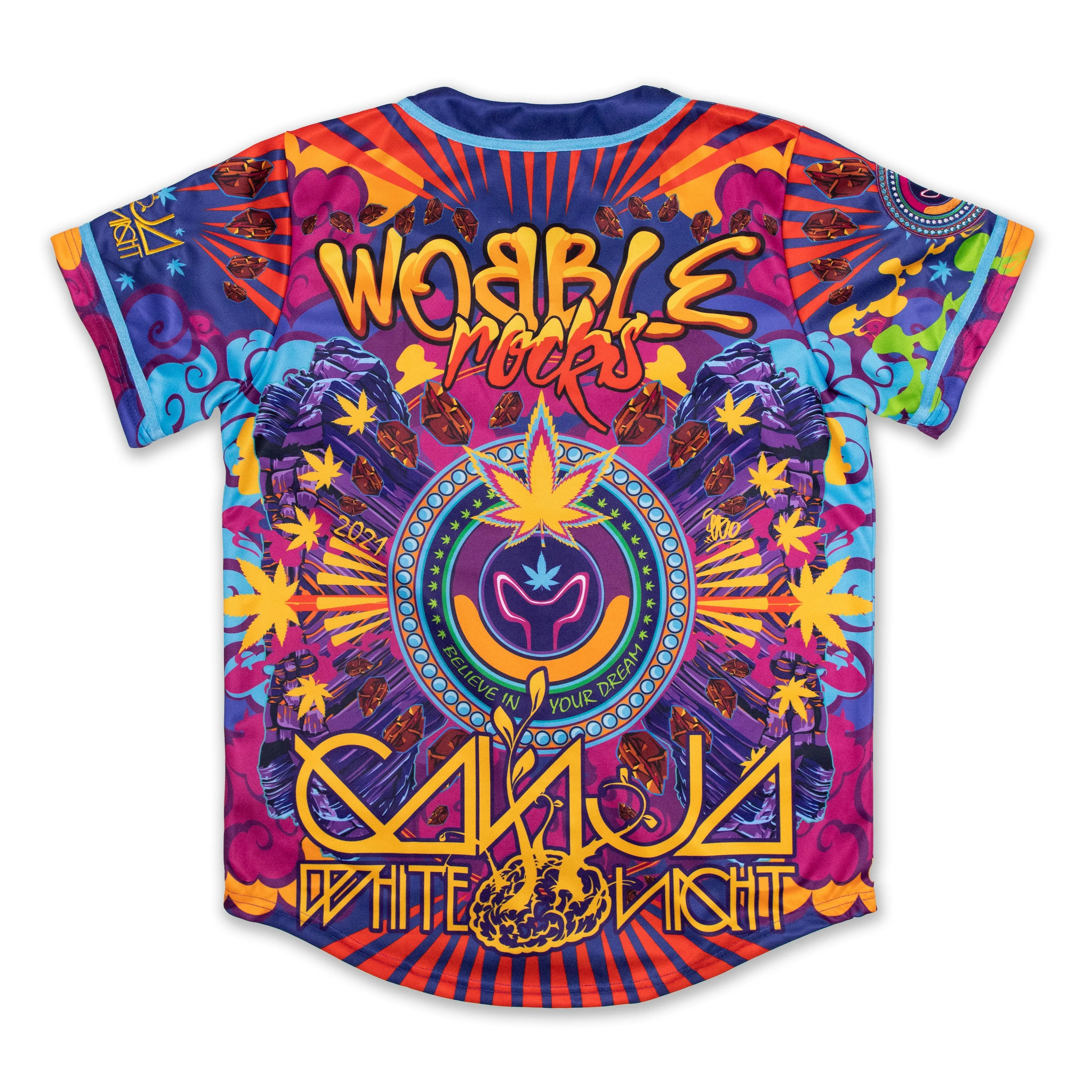 Wobble Rocks Baseball Jersey