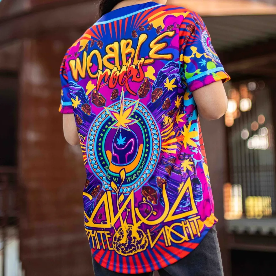 Wobble Rocks Baseball Jersey