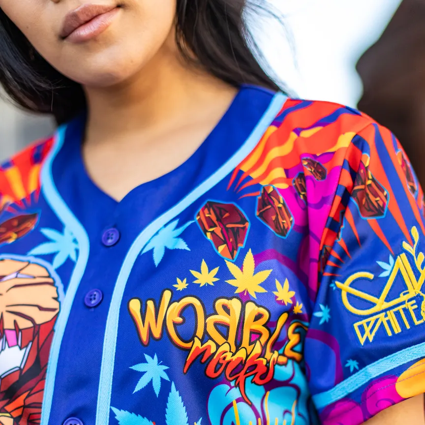 Wobble Rocks Baseball Jersey