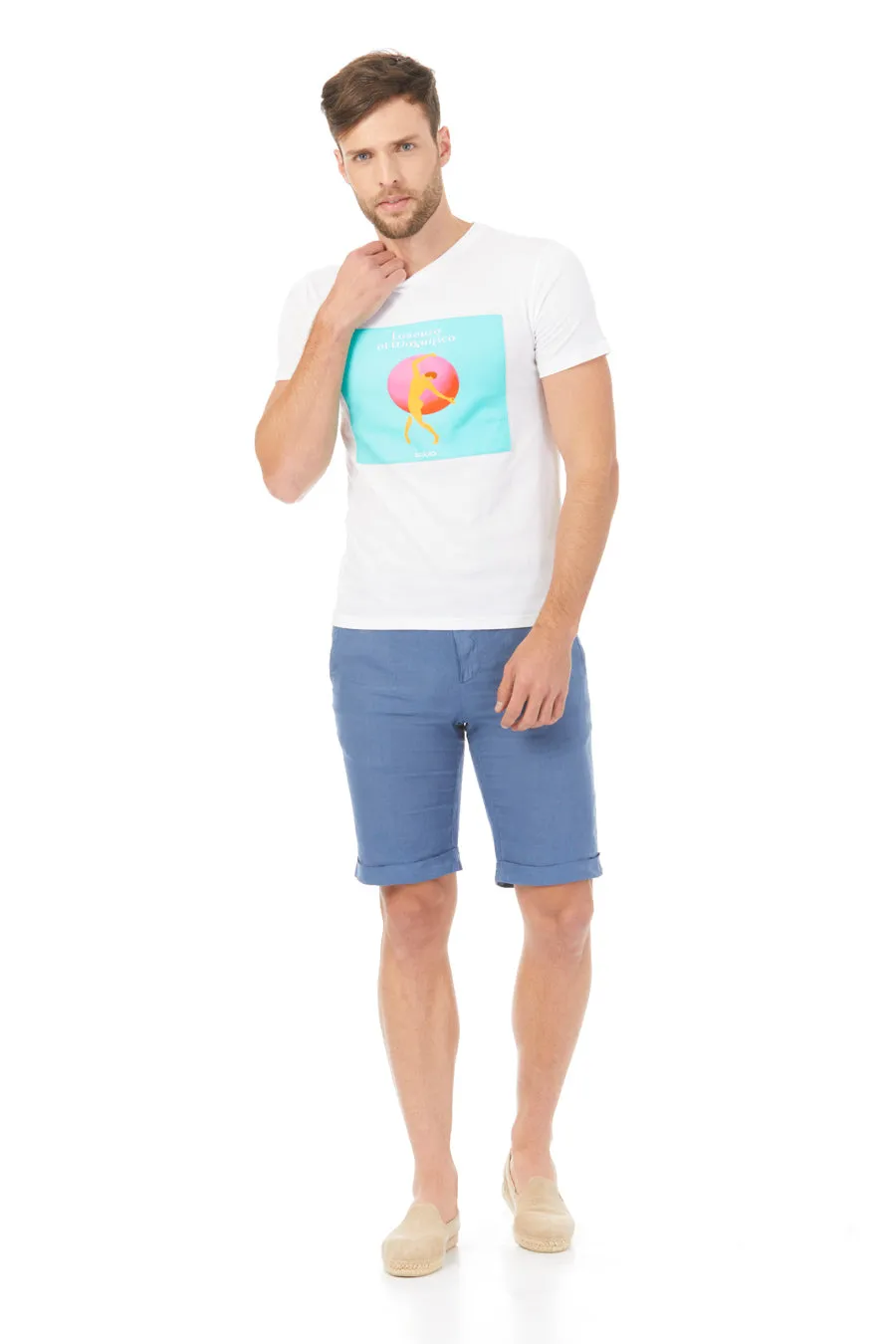 world basic t-shirt turquoise