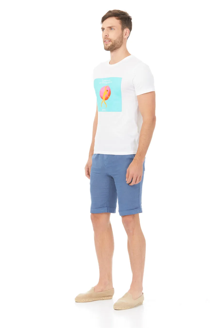 world basic t-shirt turquoise