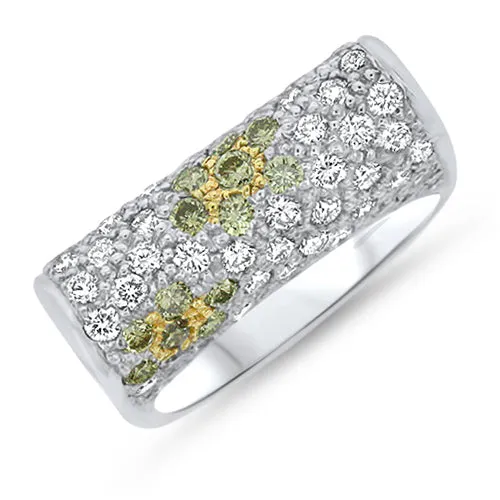 Yellow Diamond Fashion Ring