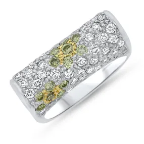 Yellow Diamond Fashion Ring