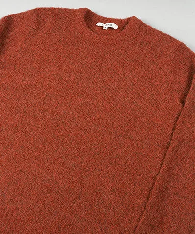 YMC Vintage Crew Neck Boucle Knit