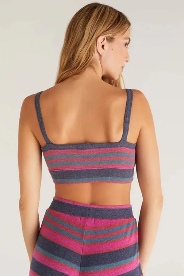 Z Supply Saturdays Stripe Tank Bra