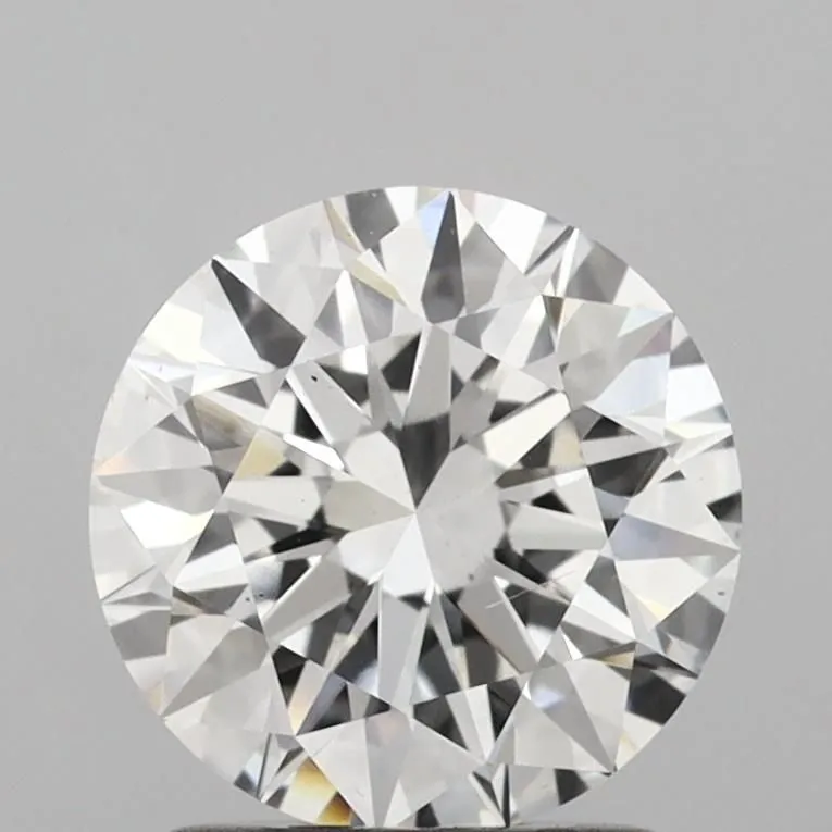 扭紋單石訂婚戒指 [淨戒托] - LGR045 With 1.5 Carat Round Shape Lab Diamond